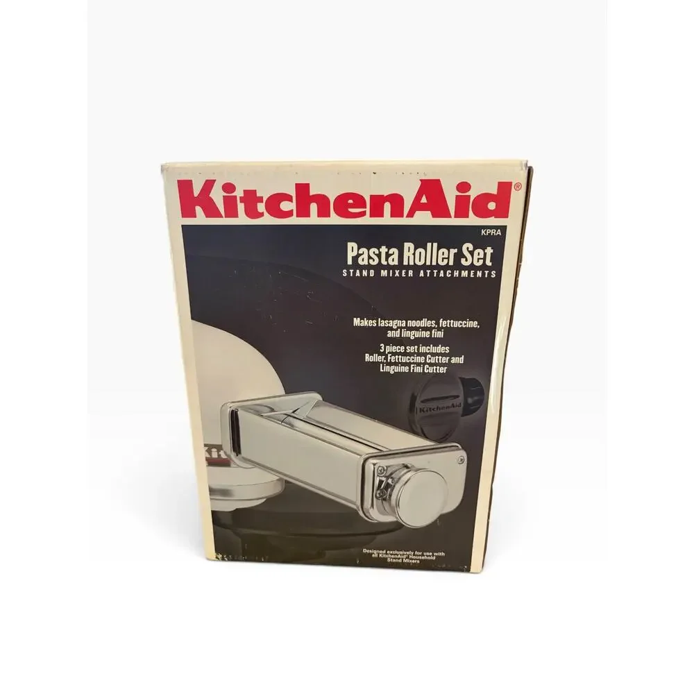 KitchenAid KPRA 3-Piece Pasta Roller & Cutter Set Stand Mixer Attachment